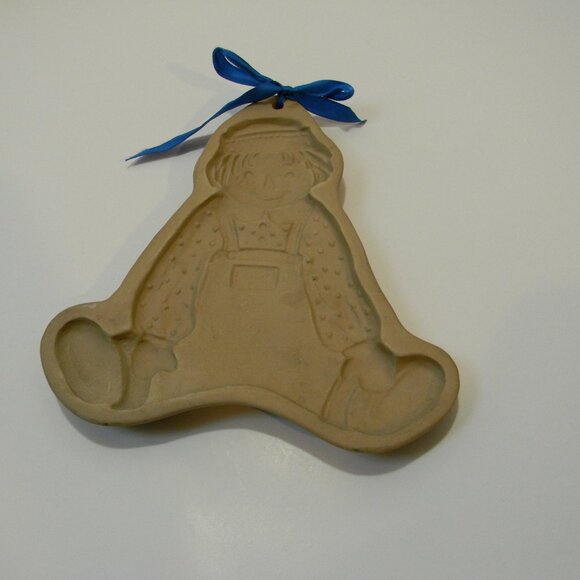 Raggedy Andy Cookie Mold 1986 Brown Bag Cookie Art Hill Design Inc - Picture 2 of 5
